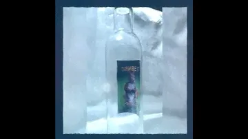 Этикетка наклейка на бутылку "КРАЙНЯЯ" 2 в 1 с внутренним изображением.