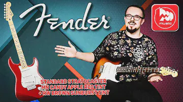 FENDER STANDARD STRATOCASTER -  классический мексиканский стратокастер