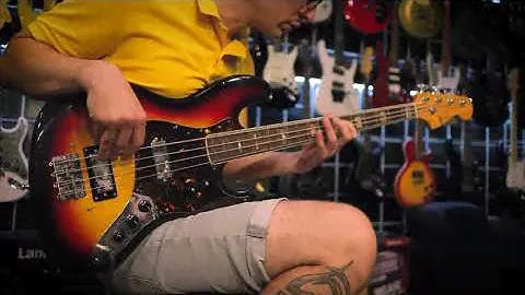 Greco JB-450 Jazz Bass Japan 1970s Bass Guitar Demo