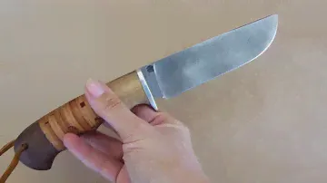 Нож Бобр дамасская сталь